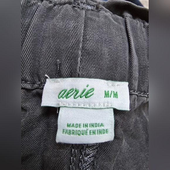 Aerie Women's Gray Casual Shorts - Picture 8 of 8